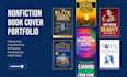 design a professional nonfiction book cover for KDP and ebook