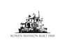 design historic buildings and mansions logo
