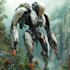 draw an awesome mecha robot art