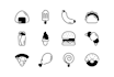 create minimalist custom icons for web and app