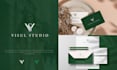 design minimalist startup logo with complete brand identity