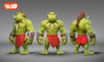 create 3d modelling of game assets for video games