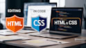 edit in HTML and CSS javascript code in websites