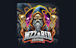 do unique skull wizard mascot logo for your business