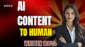 humanising ai content writing