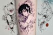 make your dream anime, manga tattoo design