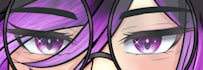 banners de ojos estilo anime