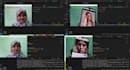 create face recognition and eye trial and hand tracking systems with opencv
