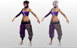 tattoo 3d girl game character,rig 3d vtuber facial,hardsurface sculpt game asset