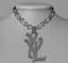 create custom 3d chain like playboi carti, ken carson, yeat
