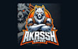 make creative akbash mascot logo with unique concepts