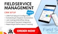 setup servicetitan housecallpro jobber salesforce  simpro servicemax zuper crm