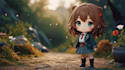 draw your character into cute chibi