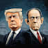 create a political cartoon art
