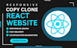 create professional portfolio website, simple static website, duplicate website