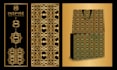 design a luxury monogram pattern from your logo or initials