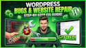 repair wordpress website errors, bugs and technical issues