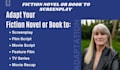 adapt memoir, novel or book to screenplay, movie script, film script, tv seies
