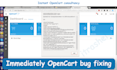 create and develop your opencart website