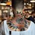 draw a attractive american traditional tattoo design