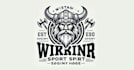 design modern viking warrior sport logo