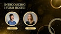 create stunning golden award ceremony and photo slideshow videos