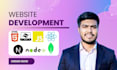 fix react node js bugs, frontend and backend web issues