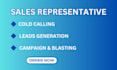 be your sales development representative