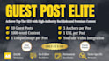 provide high quality guest posts with high da DR backlinks