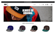 design luxury hat store baseball cap shopify store hat brand website hat website