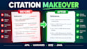fix apa, harvard, ieee, ama citations and references