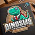 do make dinosaur mascot logo design with express delivery