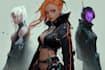 design fantasy and cyberpunk character
