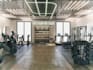 design gym or fitness center with photorealistic rendering
