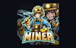 do awesome miner mascot logo with my creative thinking