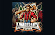 make modern lumberjack mascot logo with free source file