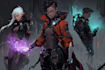 do cyberpunk and retro aesthetic characters