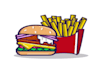 do drink, food and product illustration