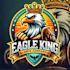 do make eagle king mascot logo design 1 day delivery