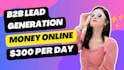 do targeted b2b lead generation, email list building and data entry