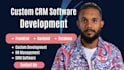 create custom PHP CRM software, erp, mlm HR management software, web portal