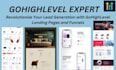be your gohighlevel landing page highlevel funnel atomation
