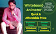 create doodle whiteboard animation explainer video in 12 hours