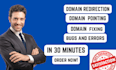 redirect domain forward to another url or website domain redirection to new site