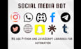 create your whatsapp bot and setup any social media bot