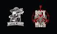 make mascot high quality rock goat logo