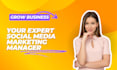 be your trusted social media manager and community builder