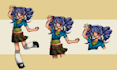 draw chibi anime art and character design for your persona, profile