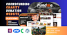build crowdfunding, charity, donation, ngo, non profit website
