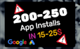do android mobile app promotion, game promotion, app install
